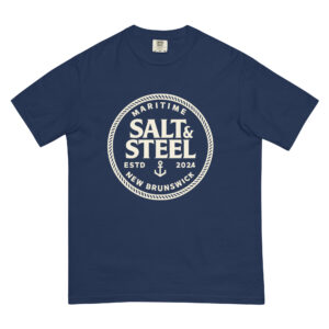 salt & steel maritime circular badge tee